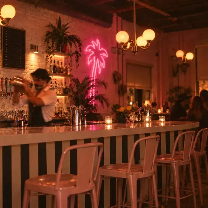 The bar